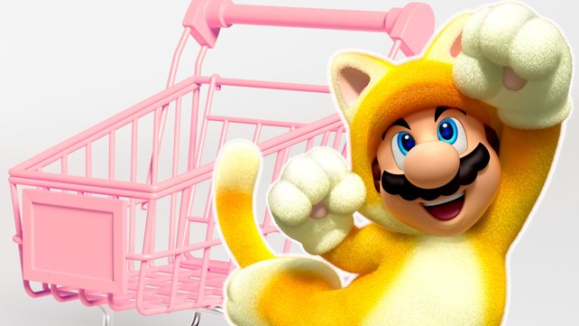 Mario als Katze und mehr: Switch-Spiele sind gerade stark reduziert. (Bildquelle: Nintendo, Getty Images / spfdigital)
