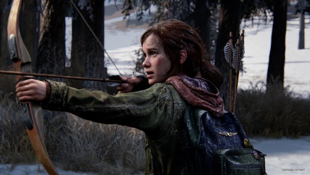 Im Überlebenskampf von The Last of Us sind Joel und Ellie auf allerlei Waffen angewiesen. (Bildquelle: Sony)