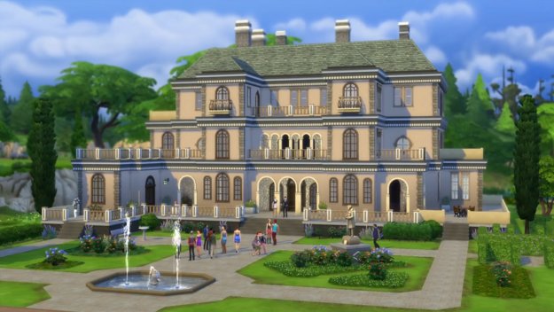Ihr wollt euch auch eine luxuriöse Villa in Sims 4 bauen? Mit Cheats könnt ihr euch das nötige Kleingeld beschaffen. (Bildquelle: EA)