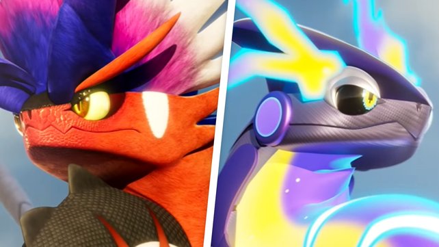 Karmesin oder Purpur? Rot oder Blau? Jede Edition stellt dieselbe Frage. (Bildquelle: Game Freak)