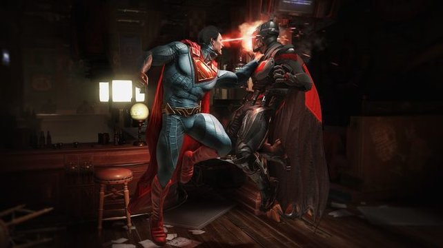 Superman und Batman, DIE Helden des DC-Universums, treten gegeneinaner an.
