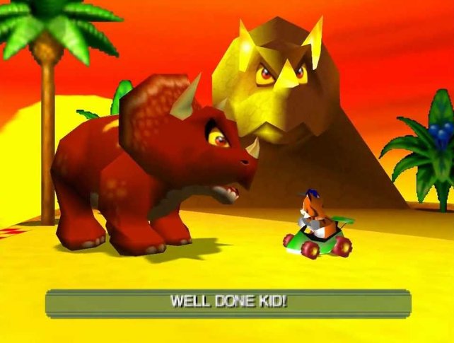 Manch einer würde sagen, Diddy Kong Racing sei besser als Mario Kart 64 ...