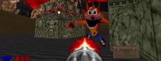 Crash Bandicoot: Unheimlicher Gastauftritt in Doom