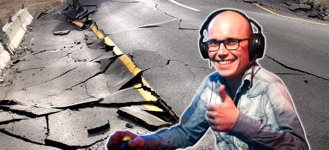 Ein Spieler macht seine Kontrahenten live platt – während eines Erdbebens. (Bildquelle: Getty Images / romankosolapov, SDubi)