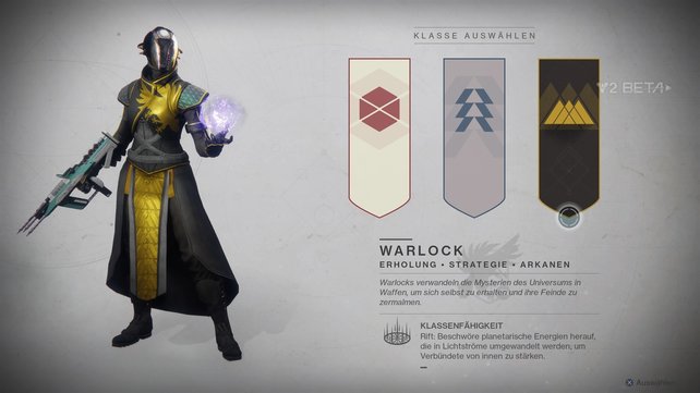 Der Warlock hat fernkampfstarke Fokusse bei Destiny 2