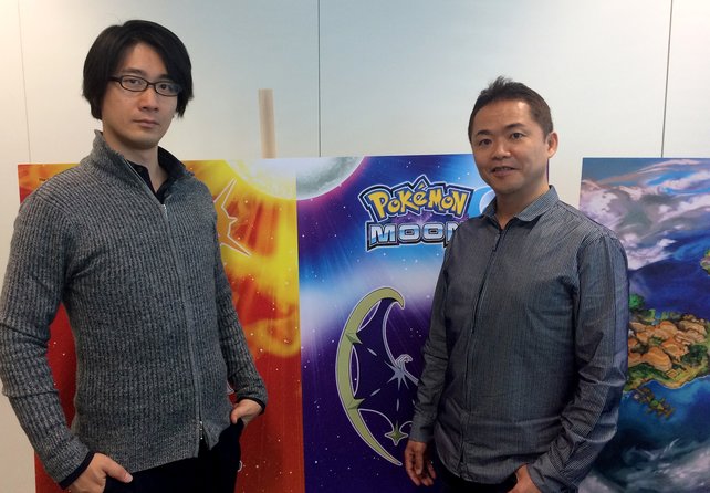 Designer und Chef-Entwickler Shigeru Ohmori (links) sowie Produzent und Komponist Junichi Masuda (rechts) standen für Fragen bereit.