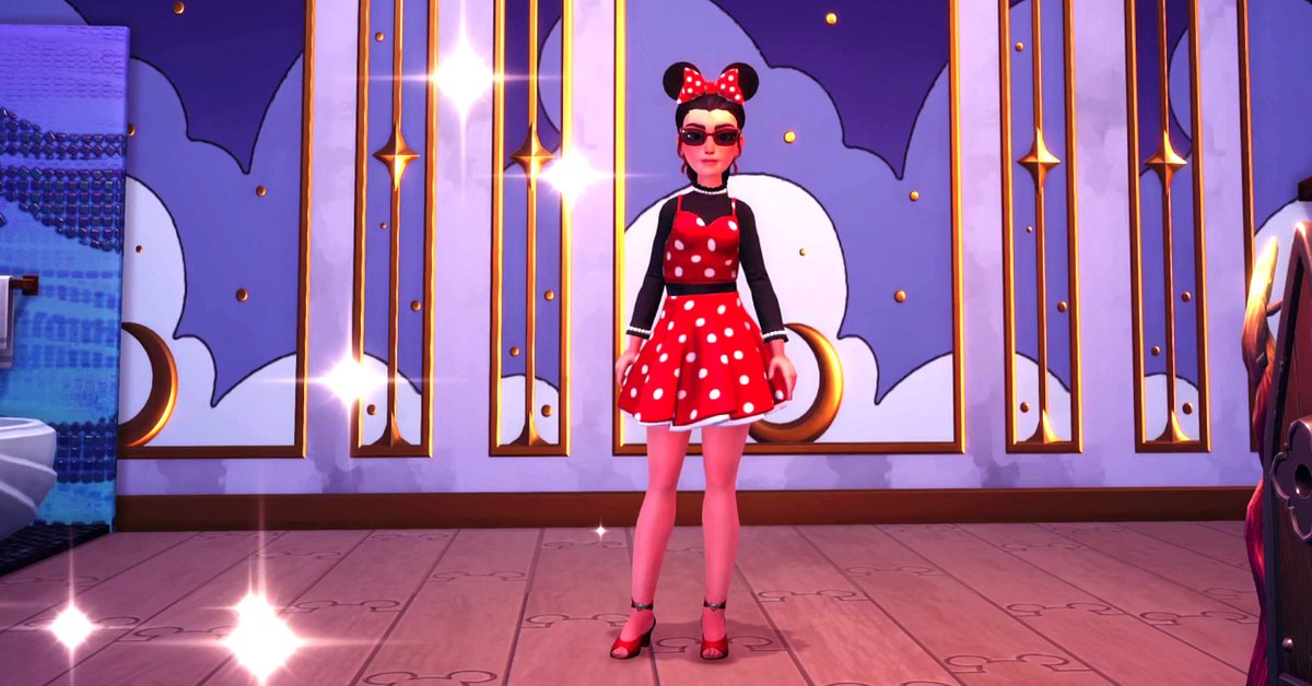 In Disney Dreamlight Valley Minnie Maus' Kleid freischalten