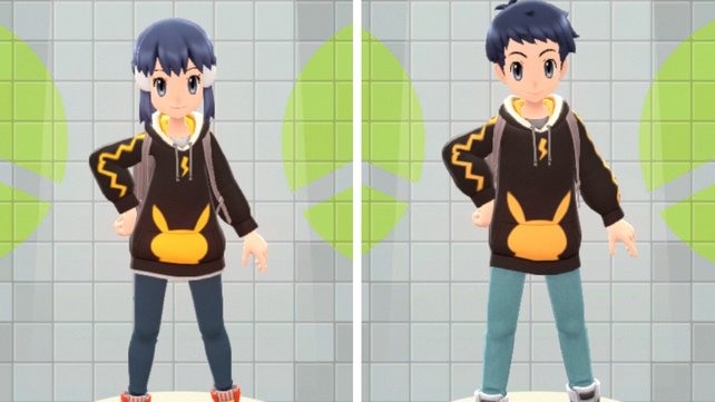 The Pikachu hoodie outfit costs 8,500 Pokédollars.